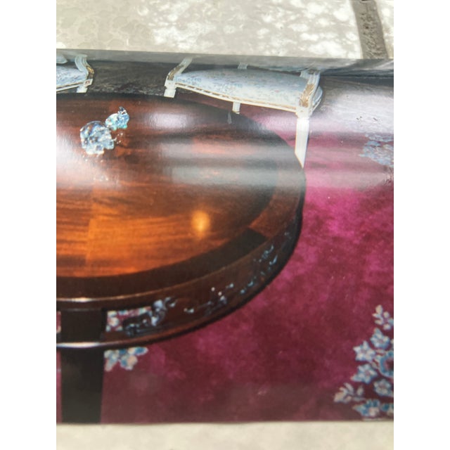 Early 19th Century Mahogany Inlaid Open Work Coffee Table For Sale - Image 4 of 4