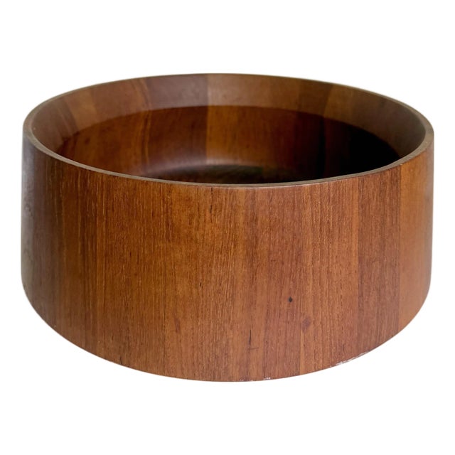 1970s Jens Quistgaard for Dansk Sculptural Teak Serving Bowl For Sale