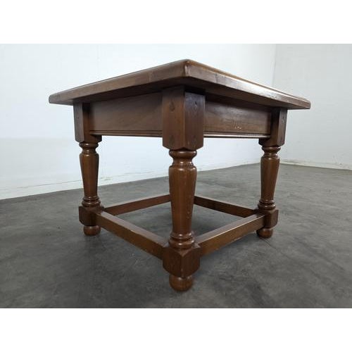 Cherry Wood Coffee Table For Sale - Image 6 of 7