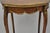 Early 20th Century Antique French Louis XV Style Marquetry Inlay Bronze Ormolu Rosewood Side Table For Sale - Image 5 of 16