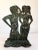 Postmodern Brutalist Bronze Figurative Large Sculpture by Davis David, 1993 For Sale - Image 3 of 9