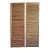 Vintage Mid 20th Century Teak Shutter Door Pair For Sale