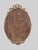 19th Century Napoleon III French Oval Gilded Mirror with Love Knot For Sale - Image 3 of 14