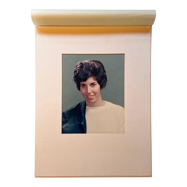 1970's Color Photo: Portrait in the style of Thomas Ruff - Artist Unknown For Sale