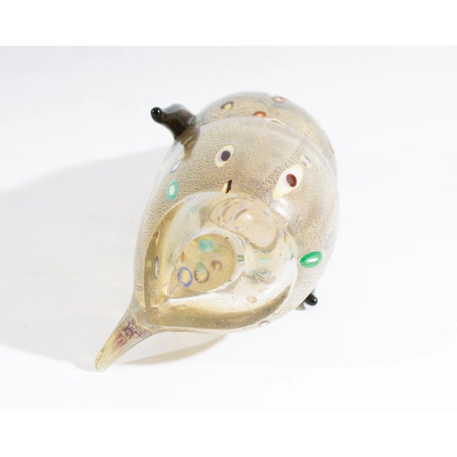 Murano Luigi Mellara Signed Italian Murano Art Glass Penguin For Sale - Image 4 of 7