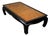 1970s Chin Hua Burled Wood Coffee Table by Century Furniture Ray Sabota For Sale