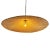 2020s Raw Rattan Umbrella Pendant Light For Sale - Image 5 of 12