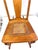 Small T-back slipper rocker by The Stomps-Burkhardt Co., Dayton, Ohio, with original paper maker's label. Hardwood frame,...