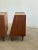 Mid-Century Modern 1960s Minimal Angular Nightstands - Pair For Sale - Image 3 of 9