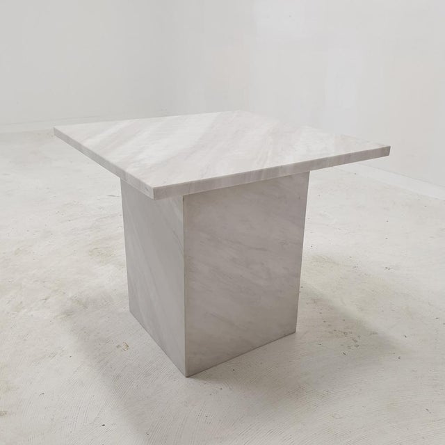 Stone Italian Marble Coffee Table, 1980s For Sale - Image 7 of 14