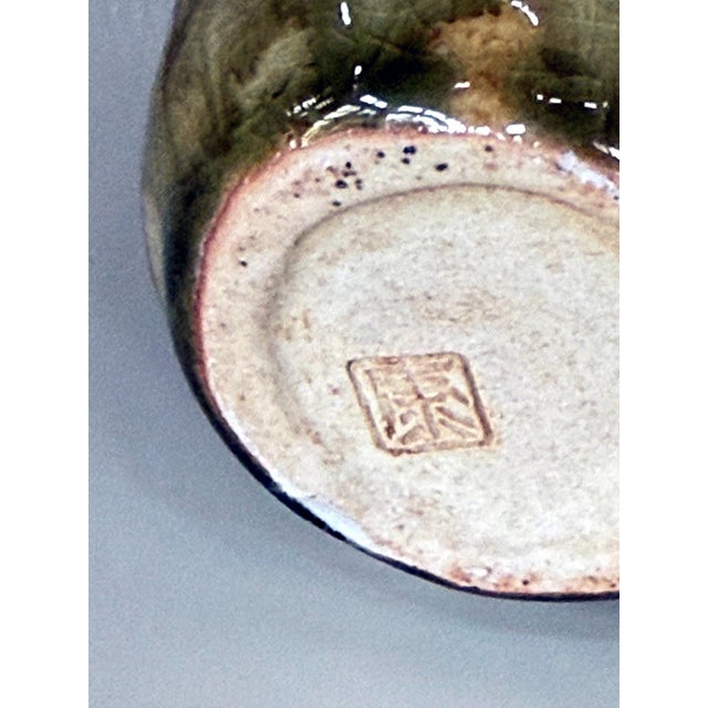 Three Japanese Vintage Tea Caddies by Noted Potters with Shifuku and Tomobako For Sale - Image 10 of 15