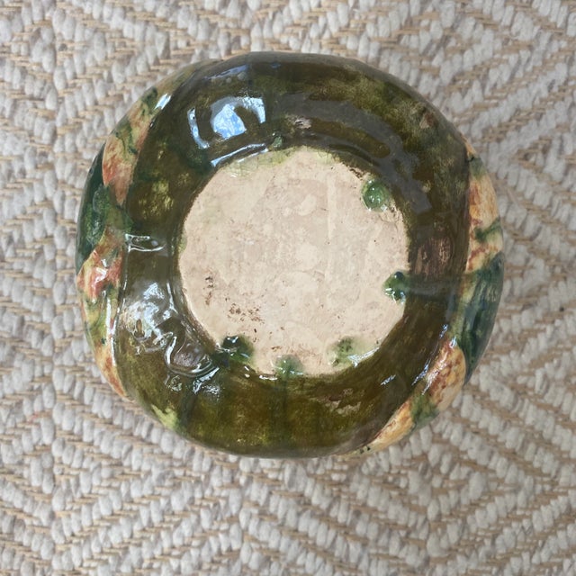 Mid-Century Sgraffito Women Pottery Vase For Sale - Image 12 of 13