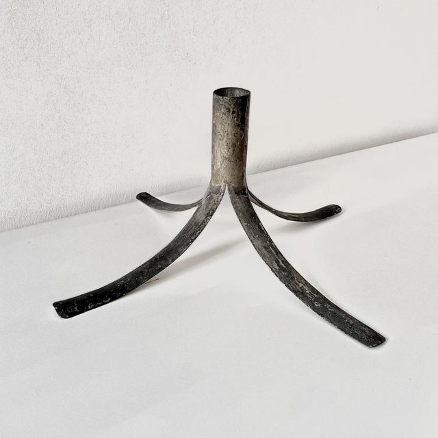 Antique Hand-Hammered Christmas Tree Stand, 1890s For Sale - Image 6 of 6