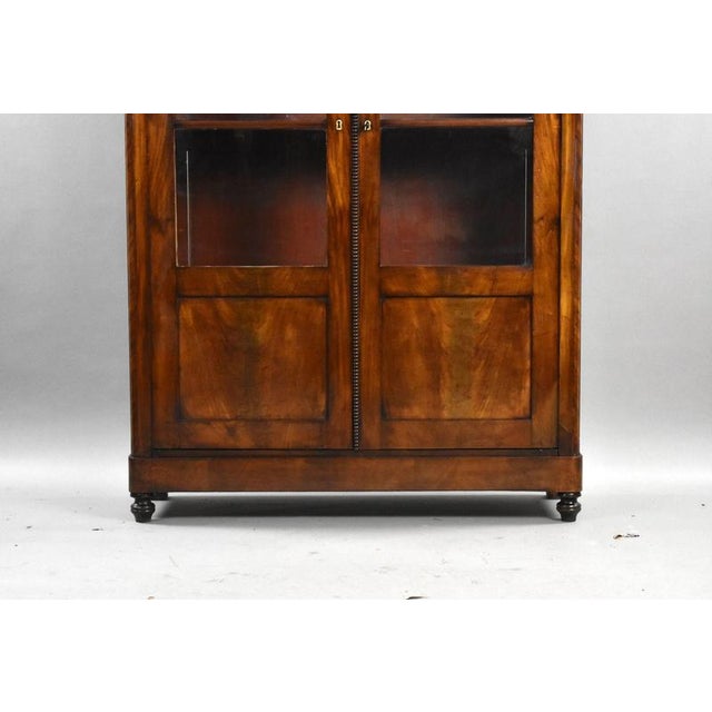 Continental Mahogany Display Bookcase, 1880s For Sale - Image 3 of 9