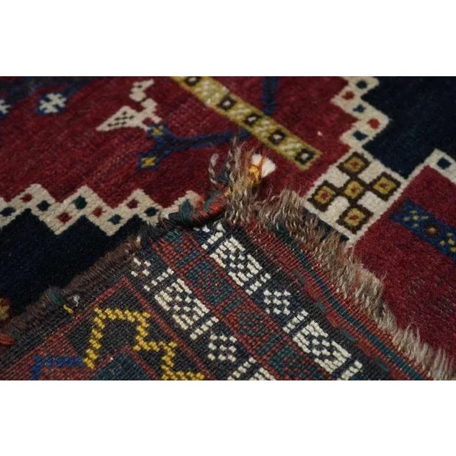 Textile Antique Shiraz Rug 4'7'' x 8'5'' For Sale - Image 7 of 11