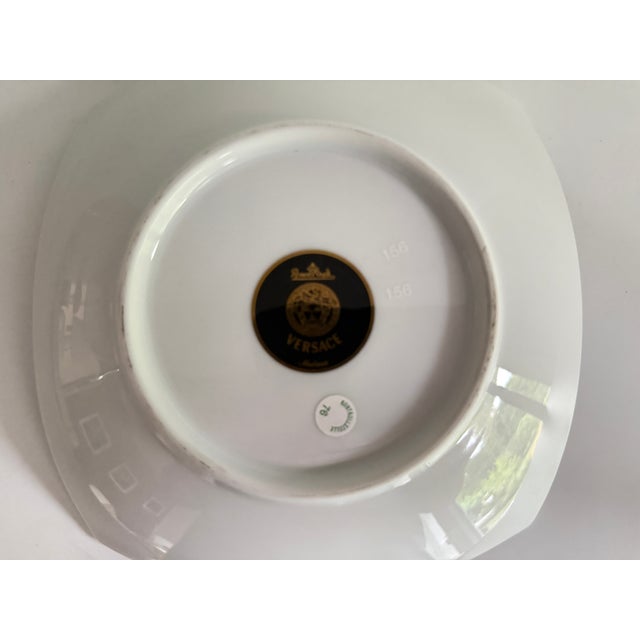Curved Medusa Bowl by Versace for Rosenthal, 1993 For Sale - Image 3 of 7