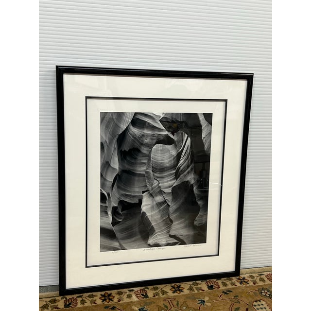 Realism Robert Morris Cathedral & Antelope Canyon in Park, Utah B/W Limited Photography, Certificate For Sale - Image 3 of 12