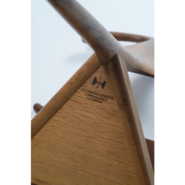 Hans J. Wegner Valet Chair, Oak & Teak, Mid-Century Modern, 1953 For Sale In Los Angeles - Image 6 of 11