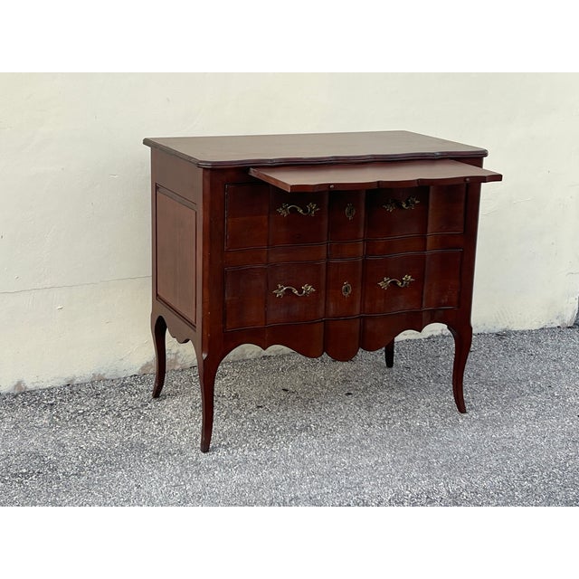 1970s French Provincial Chest of Two Drawers For Sale - Image 9 of 14