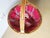 Rush and rattan basket with fabric bag for objects. Ideal for knitting. Very good vintage conditions. Basket height...