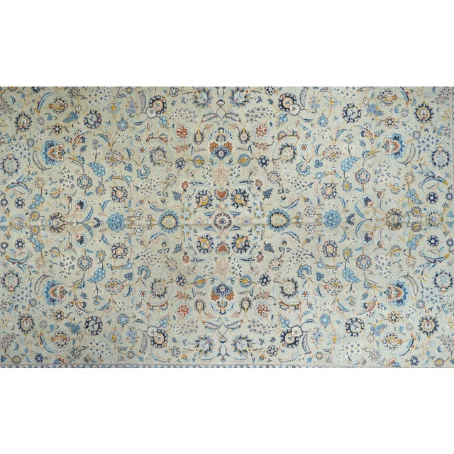Traditional 1960s Vintage Kashan Rug 10'8'' x 15'3'' For Sale - Image 3 of 12