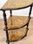 Vintage Italian Rococo Marquetry Fruitwood 3-Tier Corner Shelf For Sale - Image 4 of 13