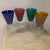 1970s Murano Multicolor Circle Wine Glasses - Set of 4 For Sale - Image 9 of 9