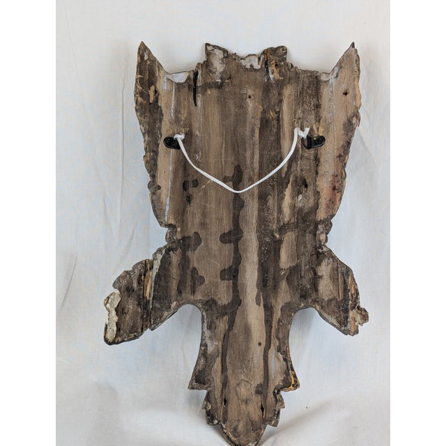 Wooden Satyr Head, Late 19th Century For Sale - Image 6 of 13