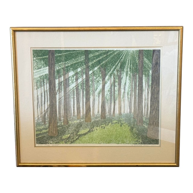 Richard Greene Forests Ancient Limited Print, Circa 1970's For Sale