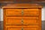 Brown French Louis-Philippe Period 1840s Walnut Bedside Table with Geometric Banding For Sale - Image 8 of 12