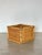 Brown Wicker and Bamboo Planter, 1970s For Sale - Image 8 of 8