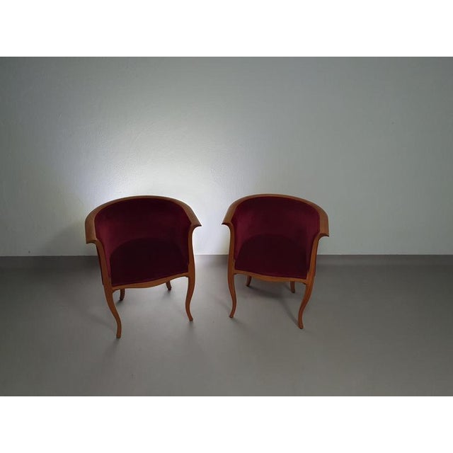 Armchairs by Otilia Ceccotti, Set of 2 For Sale - Image 6 of 14