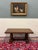 Brown Antique French Farmhouse Coffee Table Bench Baluster Pedestal Oak c.1930s For Sale - Image 8 of 17