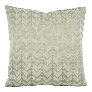 Manuel Canovas Bonson in Celadon Pillow Cover For Sale