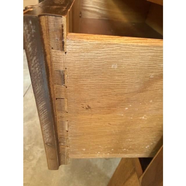 Brown Vintage Drexel Walnut Mid-Century Modern Nightstand, Circa 1960s For Sale - Image 8 of 9