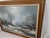 Mid 20th Century Large Signed H. Wood Original Oil Painting of European Winter Village Landscape – Framed For Sale - Image 11 of 16