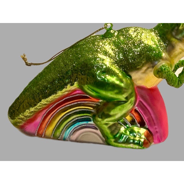 Vintage Blown Glass Ornaments - Set of 2 For Sale - Image 9 of 12