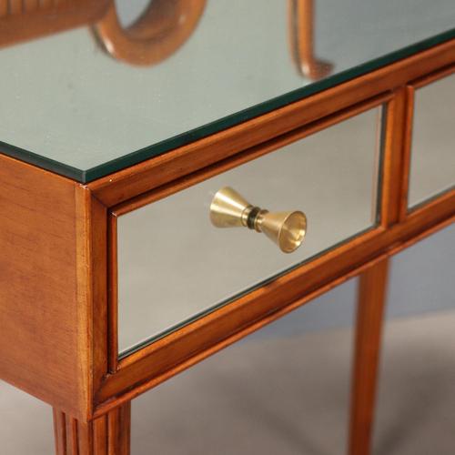 Wood Vintage Dressing Table, 1940s For Sale - Image 7 of 15