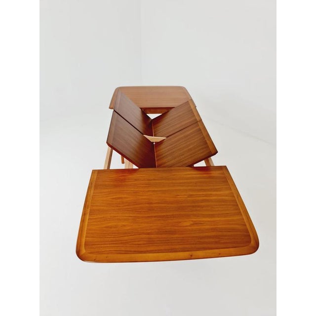German Teak and Walnut Dining Table from Lübke, 1960s For Sale - Image 12 of 18