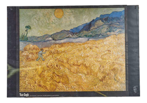 Van Gogh Art Print The Collection Poster, 1970s, Wood