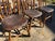 Early 19th Century Set of Eight 19th Century Plank Seat Farm Chairs For Sale - Image 5 of 12