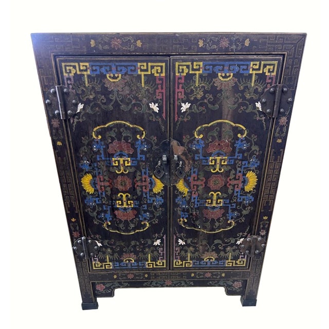 Gorgeous Cabinet in Great Vintage Condition. Solid and Firm. Wear is usual for its age. Please study the photos and ask...