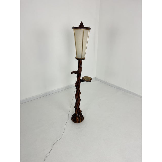 Aldo Tura Floor Lamp in the style of Aldo Tura, 1950s For Sale - Image 4 of 11