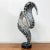 Mid-Century Modern 1970s Abstract Brutalist Cast Aluminum Sculpture For Sale - Image 3 of 11