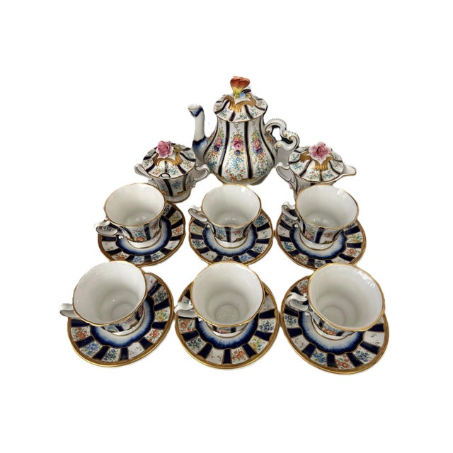 Late 19th Century Porcelain Coffee Service from Mouvements Modernes & Sévres / Cité de la Céramique, 1890s For Sale - Image 17 of 17