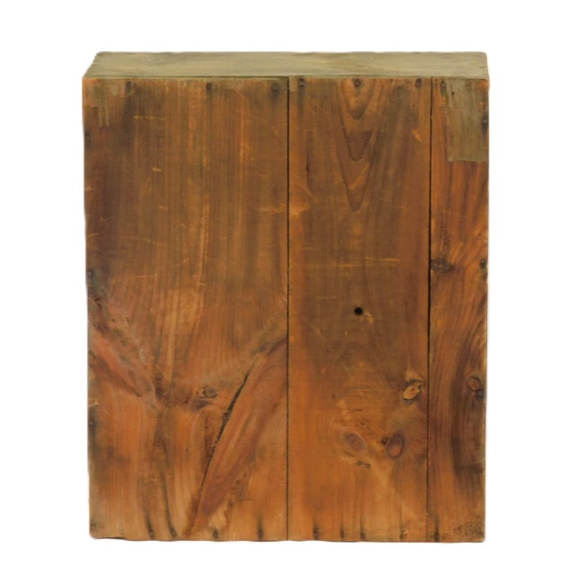 American 19th C. Primitive Bluish-Gray Jelly Cupboard For Sale - Image 3 of 3