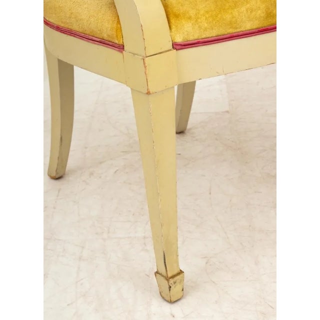 Pair of Jamie Drake Custom-Made Lacquered Armchairs For Sale - Image 11 of 12