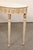 Italian Mid 20th Century Italian Marble Top Slender Console, 4 Ft For Sale - Image 3 of 12