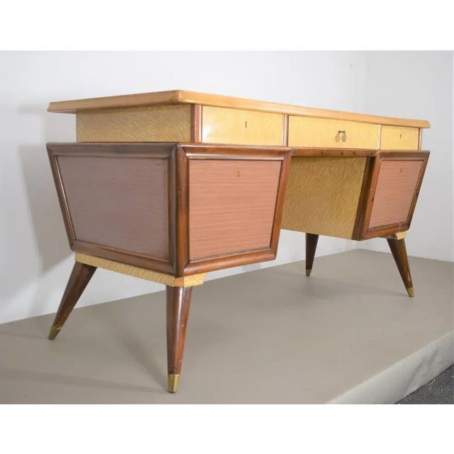 Vintage Desk, Italy, 1950s For Sale - Image 4 of 12
