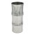 Mid 20th Century Metal Aluminum Bamboo Vase For Sale